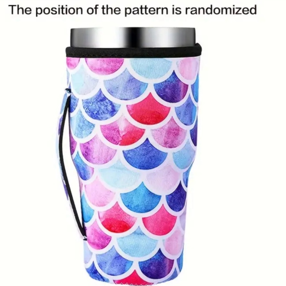 Stay Refreshed on the Go: 1Pack Reusable Hot/Cold Cup Insulated Sleeve
